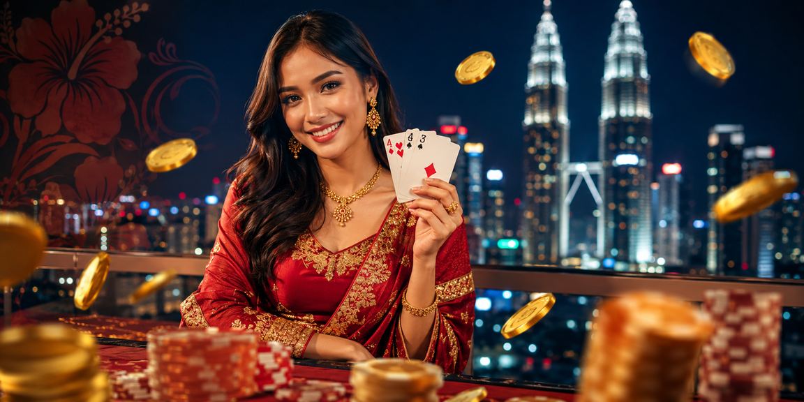 Paparan antaramuka permainan Rummy di Kuala Lumpur